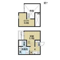 愛知県名古屋市中川区三ツ池町2丁目(アパート)の賃貸物件201の間取り