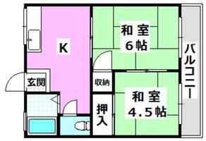 物件の間取り画像