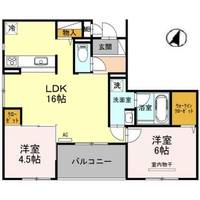 兵庫県尼崎市七松町2丁目(アパート)の賃貸物件の間取り