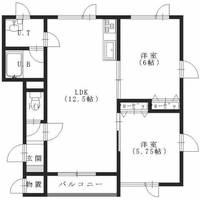 フロストアッシュ柳町201の間取り