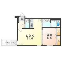 フジパレス百舌鳥八幡Ⅴ番館の間取り