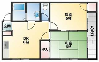 パークハイムの間取り