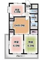 物件の間取り画像