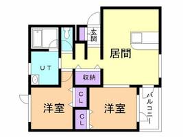 コートヴェールの間取り