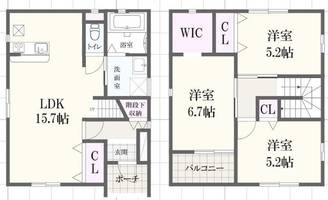 物件の間取り画像