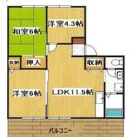 物件の間取り画像