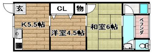 物件の間取り画像