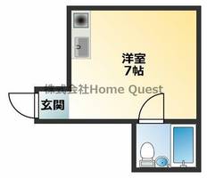 メビウス永和レジデンスの間取り