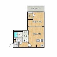 アイクレスト白石の間取り