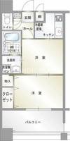 エンクレスト中呉服の間取り