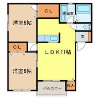 物件の間取り画像