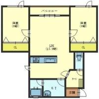 ダジュールの間取り