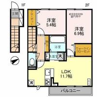 ソリッソ大久保町西嶋201の間取り