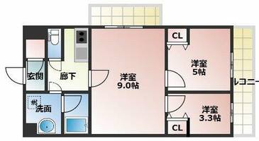 物件の間取り画像