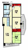 TAKADA・TWIN302の間取り