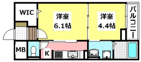 物件の間取り画像