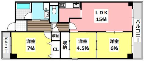 物件の間取り画像
