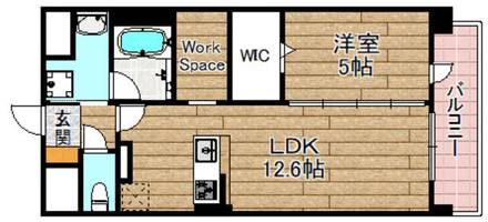 物件の間取り画像