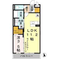 大阪府堺市西区鳳中町7丁(アパート)の賃貸物件の間取り