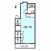 メゾンドパープル102の間取り