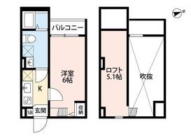 大阪府大阪市生野区林寺4丁目(アパート)の賃貸物件の間取り