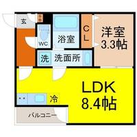 Katze志賀本通の間取り