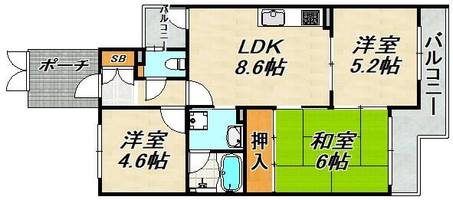 物件の間取り画像