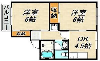 物件の間取り画像