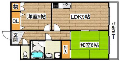 物件の間取り画像