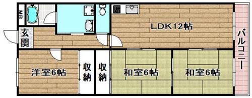 物件の間取り画像