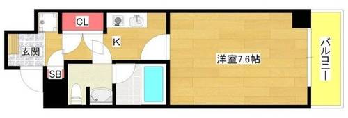 プロスペース弁天の間取り