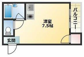 グレースハイツ城南の間取り