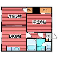 フォーブル西岡の間取り