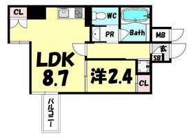 NEXT STAGE神戸元町の間取り