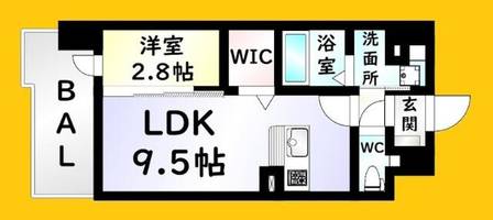 物件の間取り画像