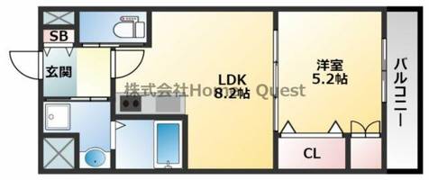 物件の間取り画像