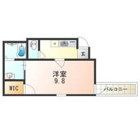 大阪府大阪市東淀川区豊里5丁目(アパート)の賃貸物件の間取り