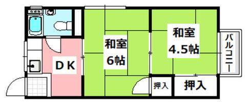 物件の間取り画像
