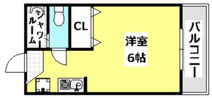 ソレーユ306の間取り
