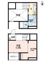 物件の間取り画像