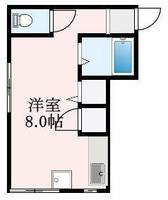 大阪府富田林市本町(アパート)の賃貸物件の間取り