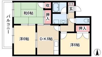 物件の間取り画像