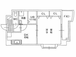 ベルガ北方の間取り