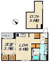 物件の間取り画像