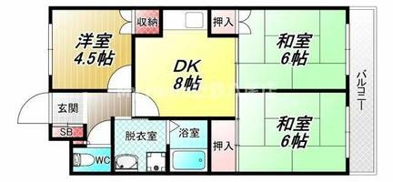 物件の間取り画像