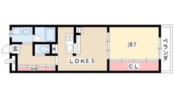物件の間取り画像