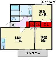 物件の間取り画像