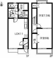 物件の間取り画像