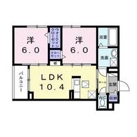 大阪府堺市堺区向陵東町2丁(アパート)の賃貸物件の間取り