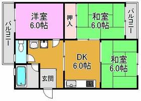 物件の間取り画像